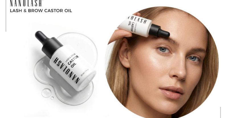 nanolash Huile de ricin pour les cils et les sourcils