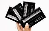 grappes de cils avec de la colle transparente nanolash