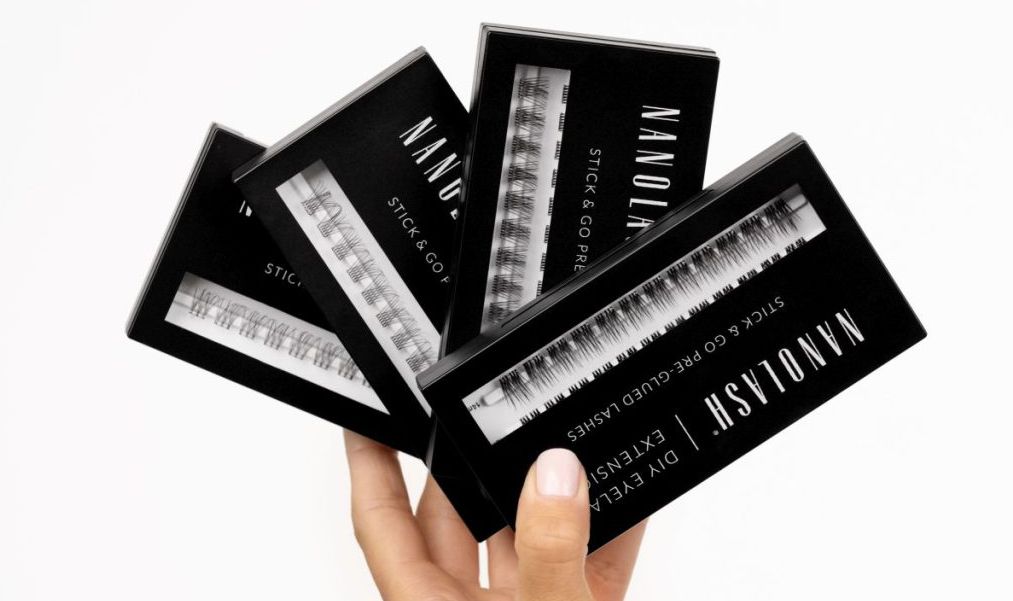 Nanolash Pre-Glued Lashes –  Mise en Beauté des Cils Rapide et Pratique à la Maison